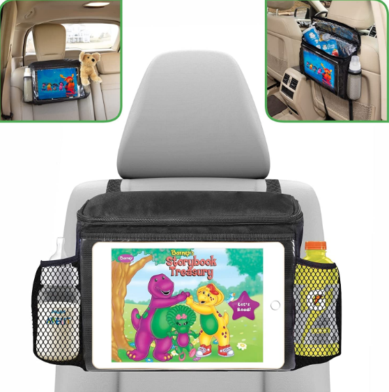 multifunctional car seat organizer for ipad