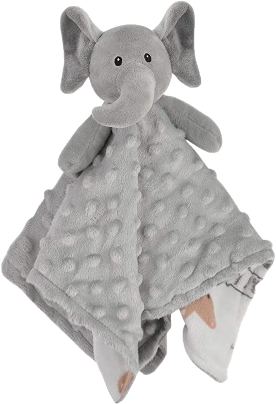 BORITAR Elephant Baby Security Blanket