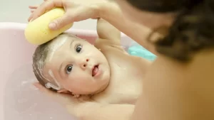 Can you use baby wipes for sponge bath during?